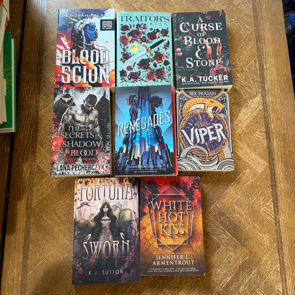 Softcover Fantasy Fantasy Books (2 for $25)